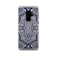 Polynesian Phone Case Blue And White Samsung Galaxy S9 Plus - Polynesian Pride