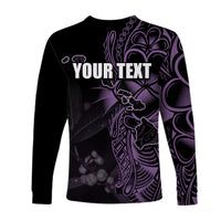 (Custom Personalised) Hawaiian Islands Long Sleeve Shirts Kauai LT6 - Polynesian Pride