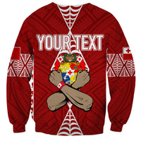 Personalised Tonga Rugby Sweatshirt Mate Ma'a Tonga Independence Day LT7 - Polynesian Pride