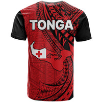 Polynesian Tonga T Shirt Tribal Pattern Unique Version LT9 - Polynesian Pride
