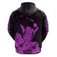 Hawaii Shaka Sign Hoodie Purple Version LT9 - Polynesian Pride