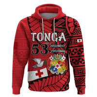 Custom Tonga Hoodie Emancipation Day Happy 53rd Independence Anniversary LT9 - Polynesian Pride