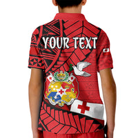 (Custom Personalised) Tonga Emancipation Day Kid Polo Shirt Happy 53rd Independence Anniversary LT9 - Polynesian Pride