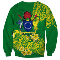 Cook Island Sweatshirt Polynesian Floral Tribal LT9 - Polynesian Pride