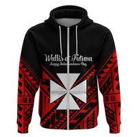 Wallis et Futuna Hoodie Happy Independence Day LT9 - Polynesian Pride