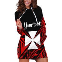 (Custom Personalised) Wallis et Futuna Hoodie Dress Happy Independence Day LT9 - Polynesian Pride