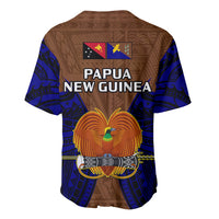 Papua New Guinea Baseball Jersey Manus Province Mix Coat Of Arms Polynesian Art LT14 - Polynesian Pride