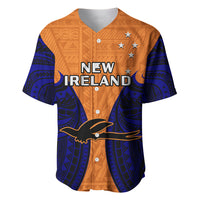 Papua New Guinea Baseball Jersey New Ireland Province Mix Coat Of Arms Polynesian Art LT14 - Polynesian Pride