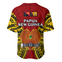 Papua New Guinea Baseball Jersey Western Province Mix Coat Of Arms Polynesian Art LT14 - Polynesian Pride