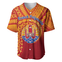 (Custom Personalised) French Polynesia Baseball Jersey Happy Internal Autonomy Day LT14 - Polynesian Pride