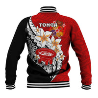 Tonga Kava Bowl Baseball Jacket Tongan Kupesi Ngatu Pattern Black LT14 - Polynesian Pride