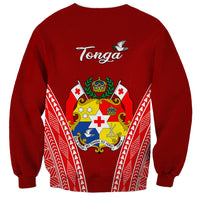 Tonga Heilala Flowers Sweatshirt Tongan Ngatu White Special Verison LT14 - Polynesian Pride