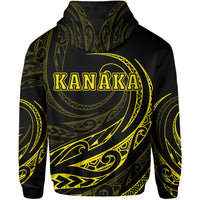 Kanaka Hoodie Frida Style Yellow - Polynesian Pride