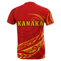 Kanaka Mauna Kea Polynesian T shirt Frida Style - Polynesian Pride
