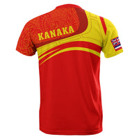 Kanaka Polynesian Mauna Kea T shirt Eudora Style - Polynesian Pride