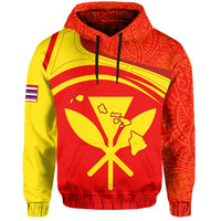 Kanaka Polynesian Mauna Kea Hoodie Eudora Style - Polynesian Pride