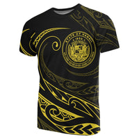 Hawaii T Shirt Frida Style Yellow - Polynesian Pride