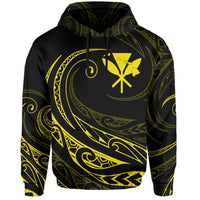 Kanaka Hoodie Frida Style Yellow - Polynesian Pride