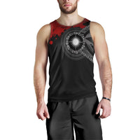 Marshall Islands Polynesian Men's Tank Top - Polynesian Chain Style - Polynesian Pride