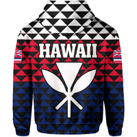 Hawaii King Kakau Hoodie (Zip up) - Polynesian Pride