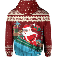 Hawaii Christmas Mele Kalikimaka Hoodie Vie Style - Polynesian Pride