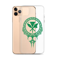 Kanaka Maoli Iphone Case The Eyes Green AH iPhone 11 Pro Max Phone Case Green - Polynesian Pride