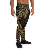 Marshall Islands Sweatpant - Polynesian Patterns Gold Color - Polynesian Pride