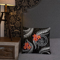 Palau Polynesian Pillow - White Plumeria - Polynesian Pride