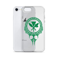 Kanaka Maoli Iphone Case The Eyes Green AH iPhone 7/8 Phone Case Green - Polynesian Pride