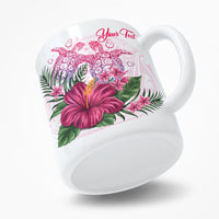 Personalized Hawaii Turtle Hibiscus Flower Polynesian Mug - Dulcie Style - AH - Polynesian Pride
