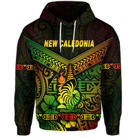 New Caledonia Hoodie Simple Style Reggae LT8 - Polynesian Pride
