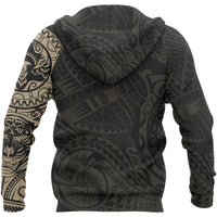 Hoodie Polynesian The Stylized Bird and Tiger Tattoo Style - Polynesian Pride