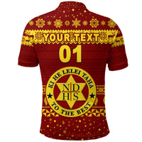 Custom Niuatoputapu High School Christmas Polo Shirt Simple Style LT8 - Polynesian Pride