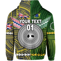 Custom Cook Islands Niue Hoodie Polynesian Together LT8 - Polynesian Pride