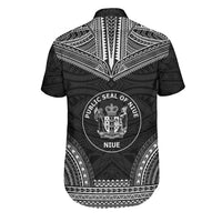 Niue Polynesian Chief Shirt - Black Version - Polynesian Pride