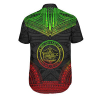 Palau Polynesian Chief Shirt - Reggae Version - Polynesian Pride