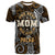 Palau T Shirt The Best Mom Was Born In Unisex Brown - Polynesian Pride