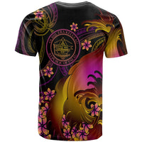 Palau Custom T shirt Palau in wave - Polynesian Pride
