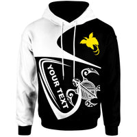 Papua New Guinea Custom Hoodie Street Style Unisex Black - Polynesian Pride