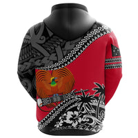 Papua New Guinea Hoodie Fall In The Wave K7 - Polynesian Pride
