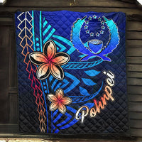 Pohnpei Premium Quilt - Vintage Tribal Mountain - Polynesian Pride
