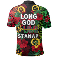 Vanuatu Hibiscus Polo Shirt LT6 - Polynesian Pride