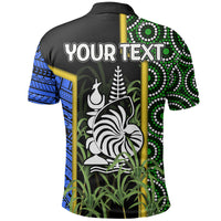 Custom South Sea Islanders Flag Style Polo Shirt New Caledonia LT6 - Polynesian Pride