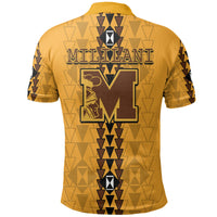 Hawaii Mililani High Mix Kakau Polo Shirt LT6 - Polynesian Pride