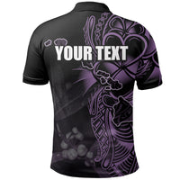 Custom Hawaiian Islands Polo Shirt Kauai LT6 - Polynesian Pride