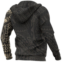 Polynesian Tattoo Style Hoodie Version 2.0 - Polynesian Pride