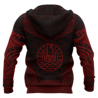 French Polynesia Red Chief Hoodie - Polynesian Pride