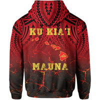 Hawaii Protect Mauna Kea Hoodie Zip Polynesian Hat - Polynesian Pride