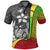 Cook Islands Polo Shirt Reggae Turtle with Hook Unisex REGGAE - Polynesian Pride
