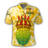 Hawaii Pineapple Crown Polo Shirt Queen AH - Polynesian Pride
